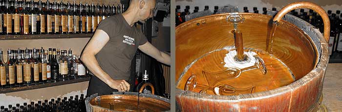 Wynand Fockink - comptoir de dégustation distillerie_wynand_fockink