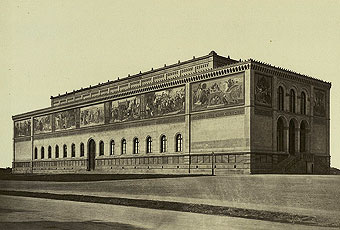 Munich La Neue Pinakothek en 1860 neue pinakothek 1860