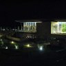 Resort Barrière Ribeauvillé - le spa en nocturne vu depuis la chambre 206