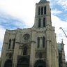 Basilique Saint-Denis - la façade occidentale et le transept sud