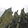 Basilique Saint-Denis -détail de la façade latérale sud