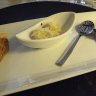 Le Bon Laboureur - Amuse-gueule : toast au foie gras, rémoulade de céleri et roulé de saumon