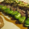 Le Bon Laboureur - Conjugaison de ris de veau et tête de veau au présent et au passé - jus de veau et sauce gribiche. La tête de veau