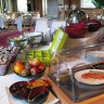 Domaine de La Bretesche - buffet du petit-déjeuner