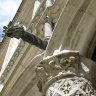 Château de Blois –  l’aile Louis XII (côté cour) – détails des ornementations de la façade.