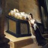 Musée des Beaux-Arts de Blois - Valentine Visconti au tombeau de Louis d'Orléans ou l'incarnation du deuil (1822 - Valentine de Milan au pied du tombeau de son mari Louis d'Orléans) par Marie-Philippe Coupin de la Couperie (vers 1771-1851).