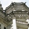 Château de Blois –  l’aile François Ier - détail de la façade coté cour et de l’escalier.