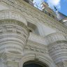 Chenonceau - le balcon du 1er étage tel qu'il a été modifié lors de la restauration du château par  Félix Roguet au XIXe siècle