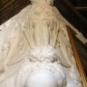 Chenonceau - Chambre Diane de Poitiers - détail de la cheminée de Jean Goujon - caryatide d'angle du manteau