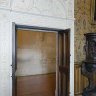 Chenonceau - le Salon François 1er - la porte sculptée aux armes de Thomas Bohier (partie supérieure)