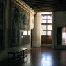 Chenonceau - le vestibule Catherine Briçonnet - au fond, l'entrée de la Galerie haute.