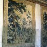 Chenonceau- le vestibule Catherine Briçonnet - deux des six Tapisseries d'Audenarde (scènes champêtres et de chasse) tissées d'après des cartons de van der Meulen (Bruxelles 1632-Paris 1690)