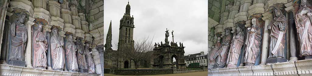 Bretagne - enclos paroissial de Pleyben