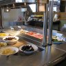 hôtel Ermitage : le restaurant La Table, buffet du petit-déjeuner