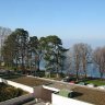 Hilton Evian -  suite junior - vue sur le lac Léman depuis la terrasse