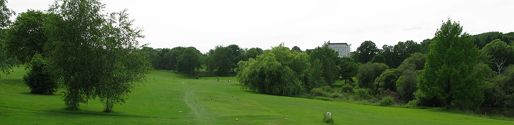 Golf des Dryades à Pouligny-Notre-Dame - départ du trou n° 3