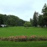 Le Grand Hôtel donne sur le Parc d'Uriage-Les-Bains