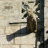 Guérande - Collégiale Saint-Aubin, façade sud - détail.