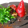 Jacques Faussat – Piquillo farci au pied de cochon et calamar