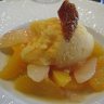 Soupe d'agrumes à la cardamome et sorbet agrumes