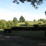 Les Dryades - la vue sur le golf depuis le manoir