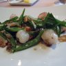 Les Terrasses - Langoustines rôties, haricots verts, salade sauvage et jus