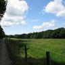 Le long du champ qui borde les pavillons des bois passe le GR 22 qui peut vous amener au Mont Saint-Michel (ou à Paris si vous le prenez à rebours). Idéal pour une promenade apéritive.