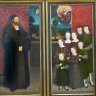 Bernhard Strigel (Memmingen vers 1460/65 - 1528)  - Die acht Kinder des Konrad Rehlinger (Konrad Rehlinger et ses huit enfants) - 1517. Peintre de l'école souabe qui fut le portraitiste attitré de l'empereur Maximilien 1er.