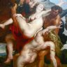 Peter Paul Rubens (Siegen 1577 - Anvers 1640) - Raub der Töchter des Leukippos ( Enlèvement des Filles de Leucippe) - vers 1618.