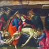 Sandro di Mariano Filipepi dit Botticelli (Florence 1444/45 - Florence 1510) - Die Beweinung Christi (La lamentation sur le Christ) - vers 1490/95. 