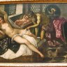 Jacopo Robusti dit Tintoretto / Le Tintoret (Venise 1518 - Venise 1594) - Vulkan überrascht Venus und Mars (Vénus et Mars surpris par Vulcain) - vers 1555.