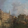 Francesco Guardi (Venise 1712 - Venise 1793) - Le Rialto et le Palazzo Camerlenghi.