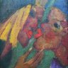 Kuss (Le Baiser) -1919 -  de Emil Nolde (1867-1956), peintre expressionniste allemand, membre du groupe Die Brücke.