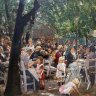 Neue Pinakothek - Max Liebermann (1847-1935) « Münchner Biergarten » - 1884. Salle 17 - Adolph von Menzel und die Deutschen Realisten / Corinth, Liebermann, Slevogt, von Uhde.