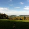 Paysage du Doubs, sur la route vers la Roche du prêtre