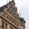 Le pignon Renaissance du Rathaus sur la Herrngasse