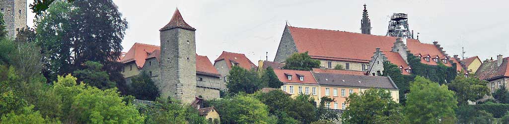 Rothenburg ob der Tauber, la vieille ville