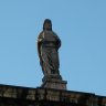 Vérone - piazza dei Signori : une des statue de la loggia del Consiglio.
