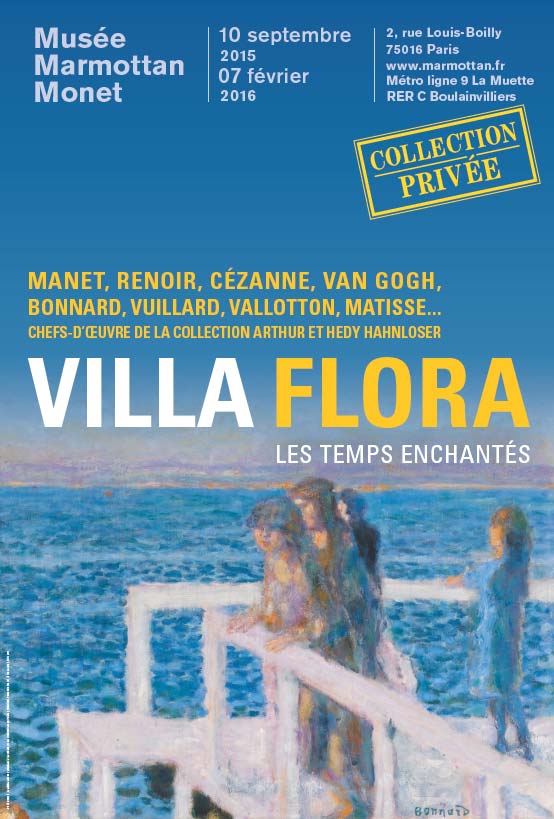 musée Marmottan Monet - expo Villa Flora vIlla flora affiche